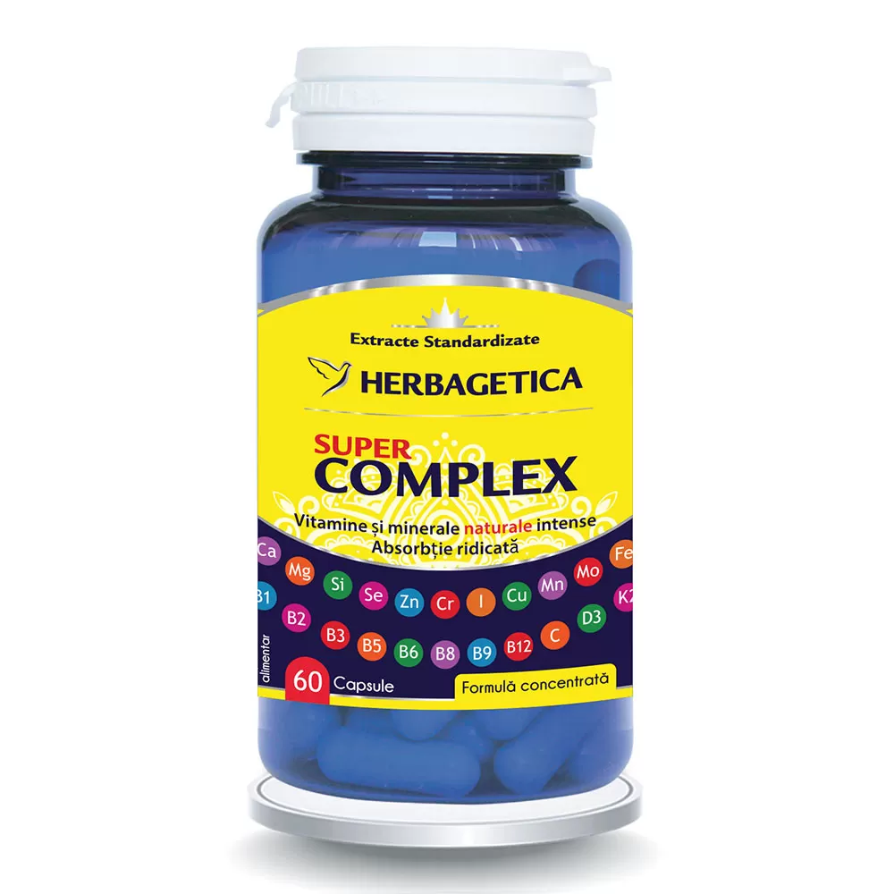 Super Complex, 60 capsule, Herbagetica