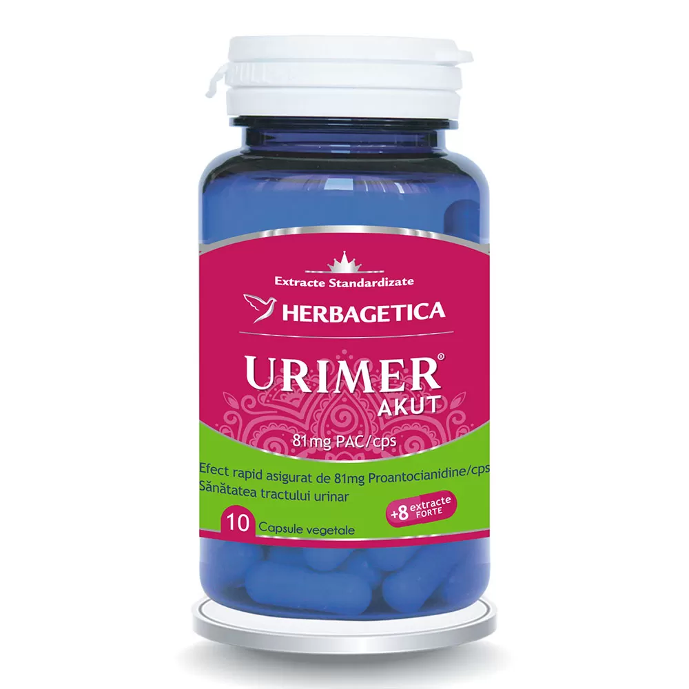 Herbagetica Urimer Akut -capsule x 10