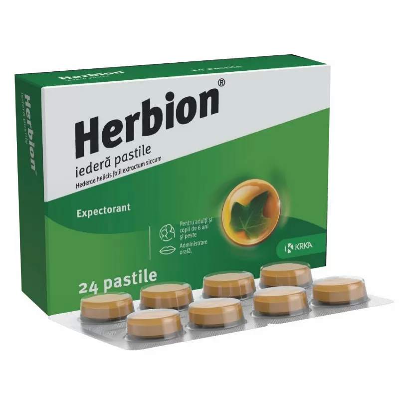 Herbion Iedera, 35 mg, 24 pastile, KRKA