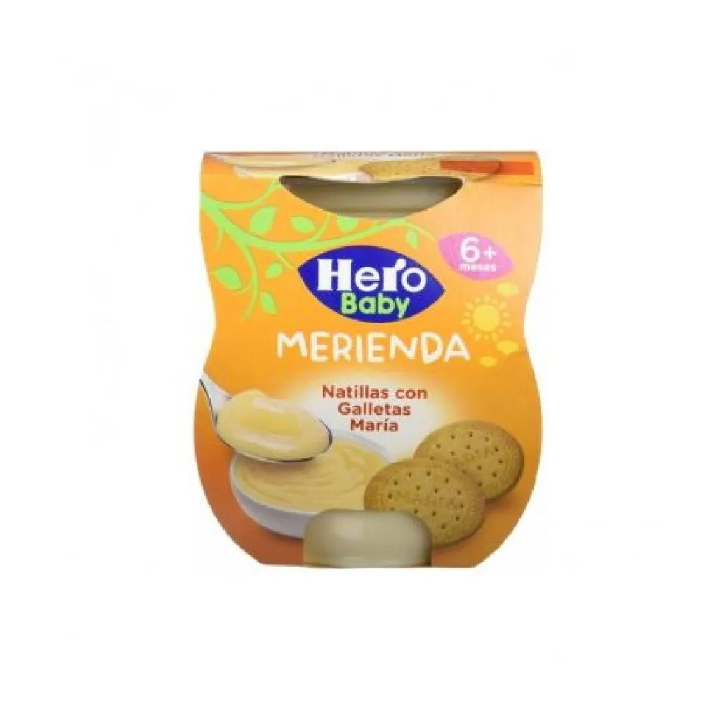 Hero Baby Desert Iaurt si Piersici 6+ luni 130g x 2