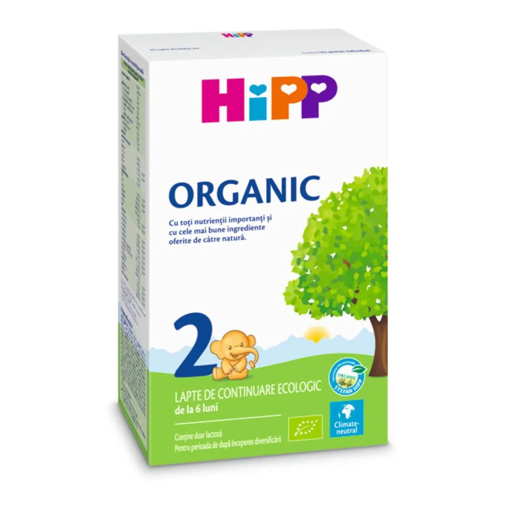 Hipp Lapte Praf 2 Organic x 300 g