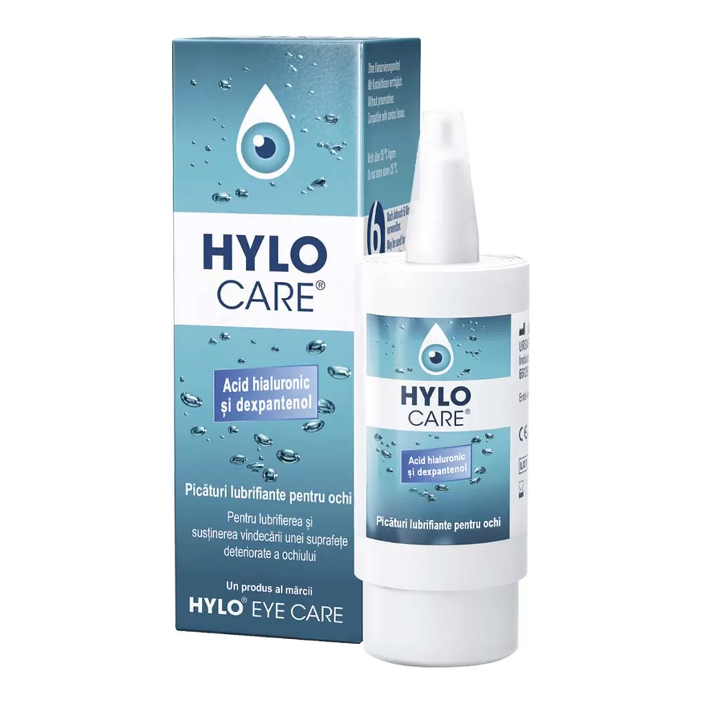 Hylo Care -picaturi oftalmice x 10 ml