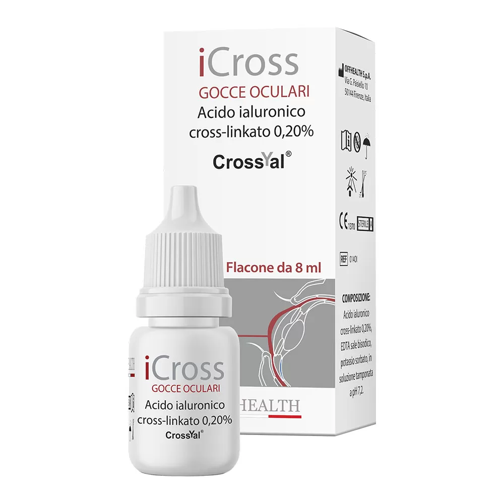 ICross Picaturi Oftalmice x 8 ml -Inocare Pharm