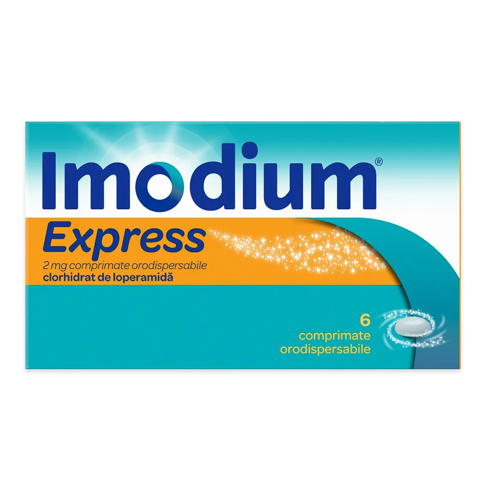 Imodium, 2 mg, 6 comprimate orodispersabile, Kenvue