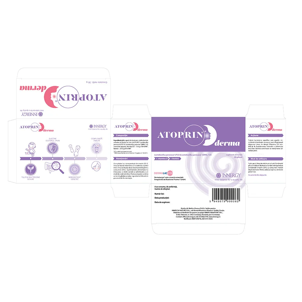 Atoprin Derma, 30 plicuri, Innergy