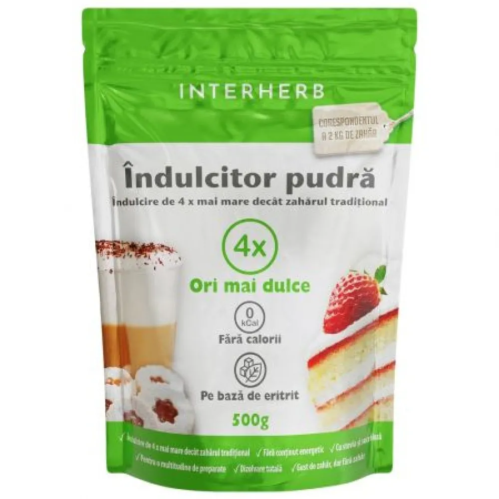Interherb Indulcitor Pudra x 500g