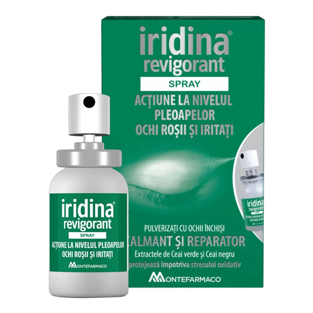 Iridina Revigorant Ochi Iritati si Rosii -spray x 10ml - Montefarmaco