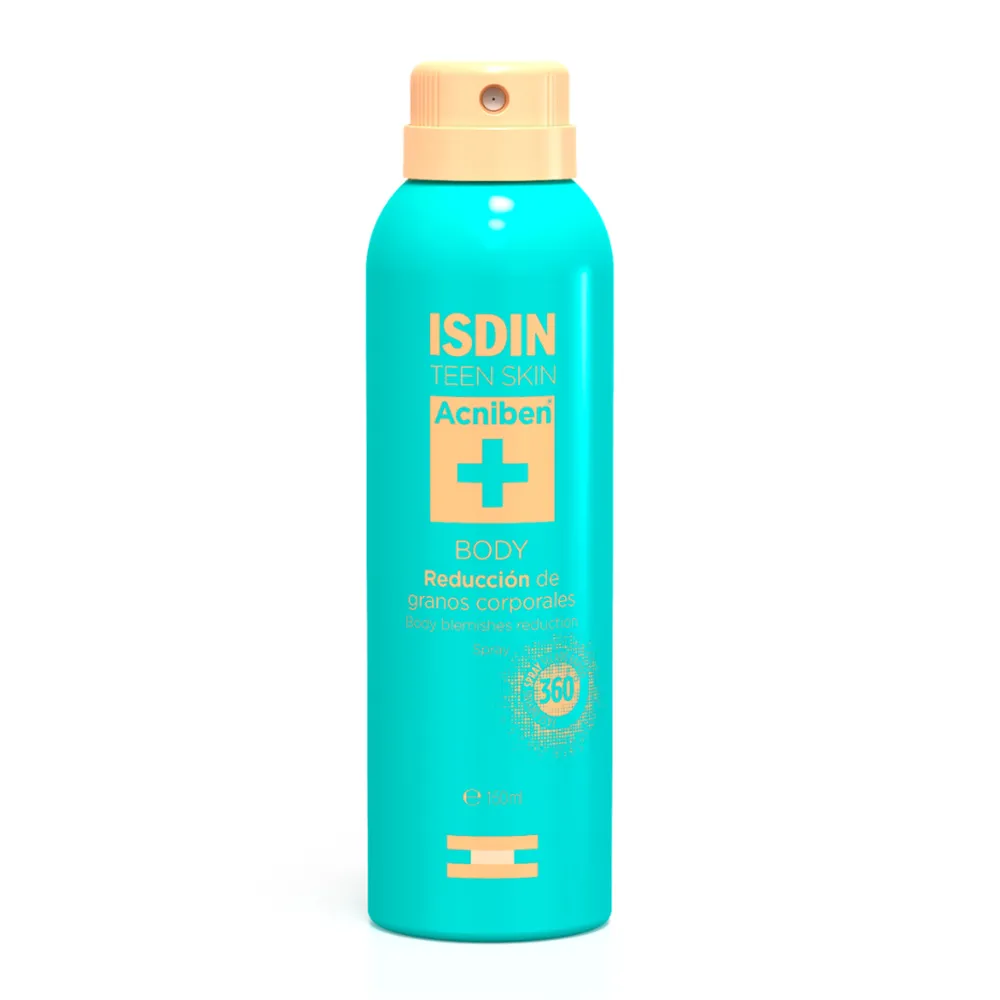 Spray pentru reducerea acneei corporale Acniben, 150 ml, Isdin