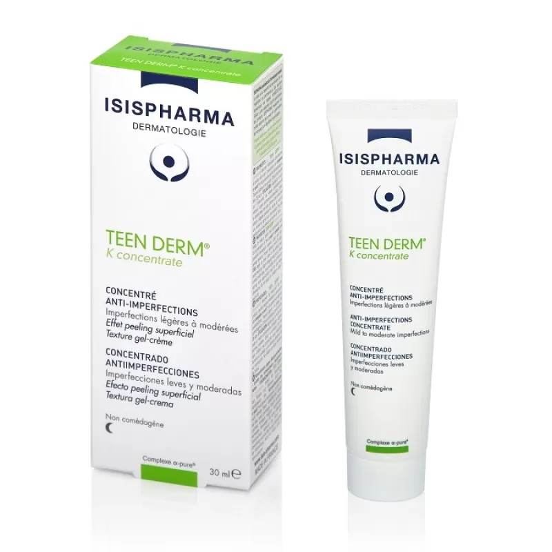 Isis Teen Derm K Concentrate Ser Concentrat Imperfectiuni x 30 ml