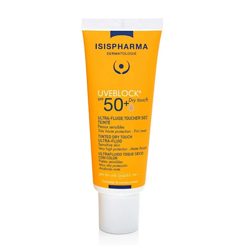Fluid protector cu efect matifiant cu protectie solara SPF 50+ UVEBLOCK, 40 ml, Isis Pharma