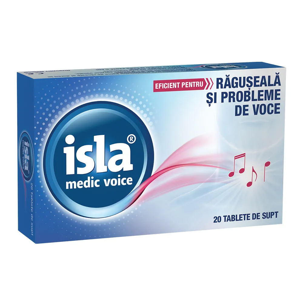 Isla Medic Voice, 20 tablete supt, Engelhard