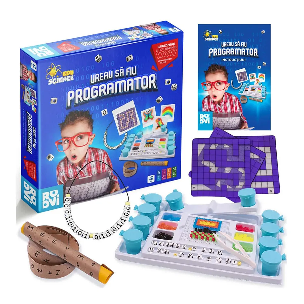 Joc Educativ Vreau sa fiu Programator - D-Toys