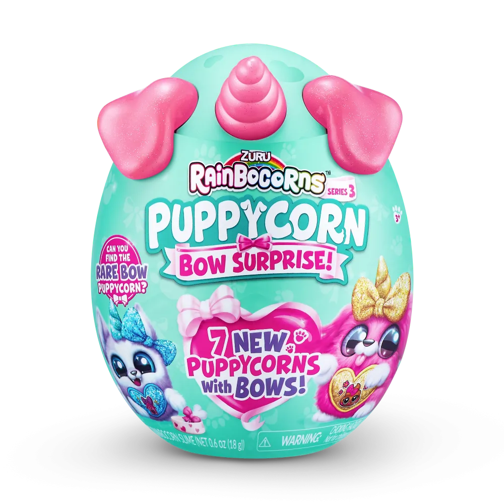 Jucarie de Plus Unicorn Curcubeu Catelusul +3 ani - Rainbocorns