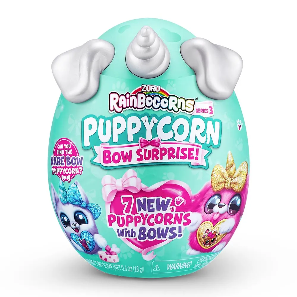 Jucarie de Plus Unicorn Curcubeu Catelusul +3 ani - Rainbocorns