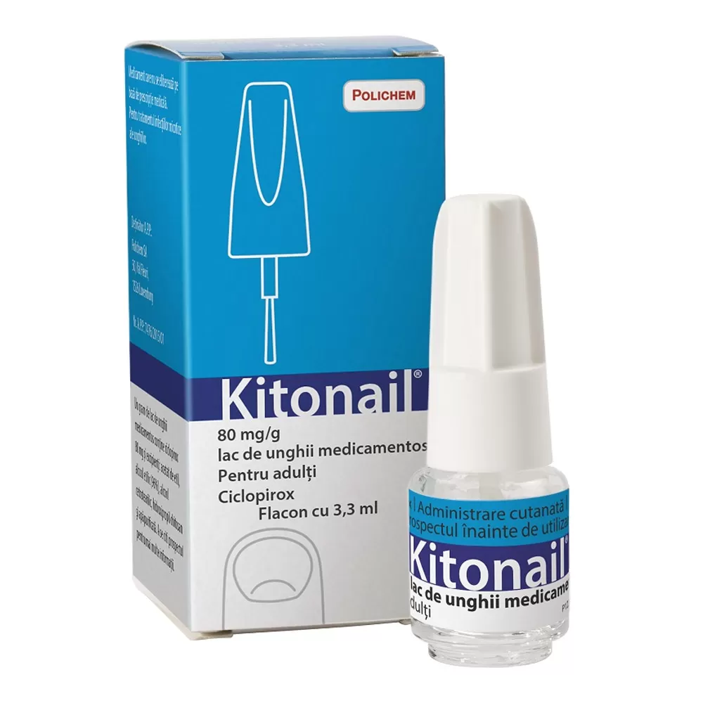 Kitonail, 80 mg/g, 3,3 ml, Angelini