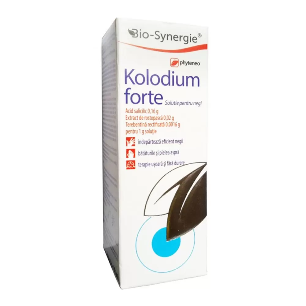 Kolodium Forte Solutie pentru Indepartarea Negilor x 10 ml