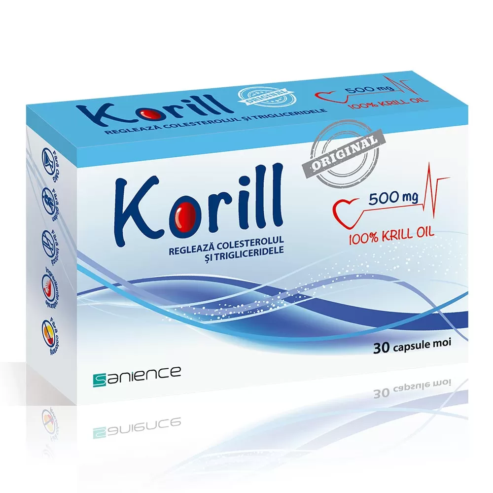 Korill 500 mg -capsule moi x 30 - Sanience