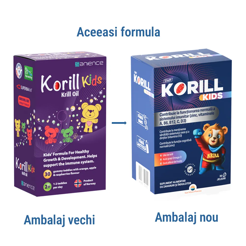 Korill Kids, 30 ursuleti gumati, Sanience