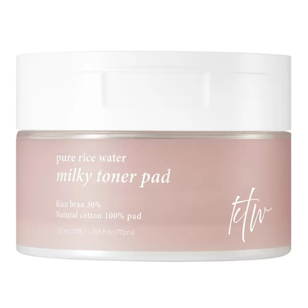 Pure Rice Water Milky Toner Pad, 130 ml, 70 bucati, KTW