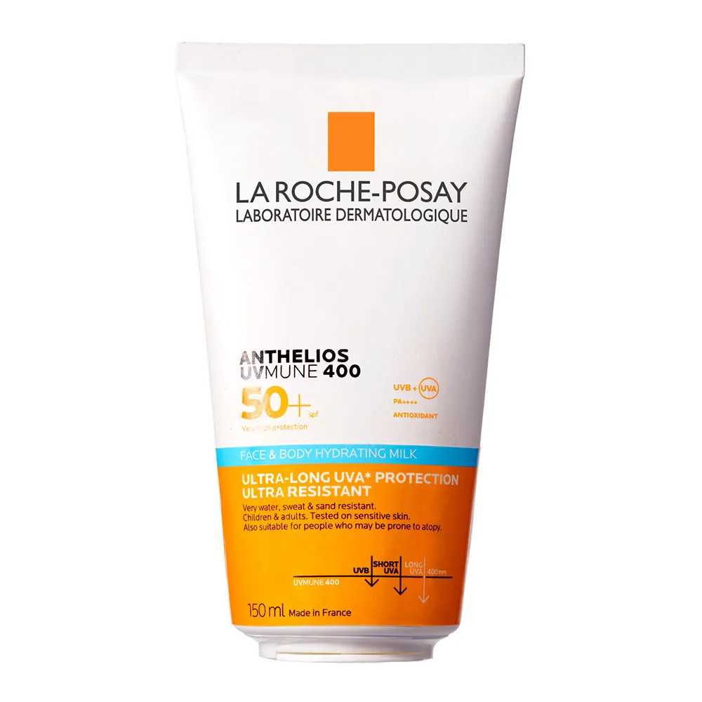 Lapte Hidratant Fata si Corp SPF50+ Anthelios UVMune, 150ml, La Roche Posay