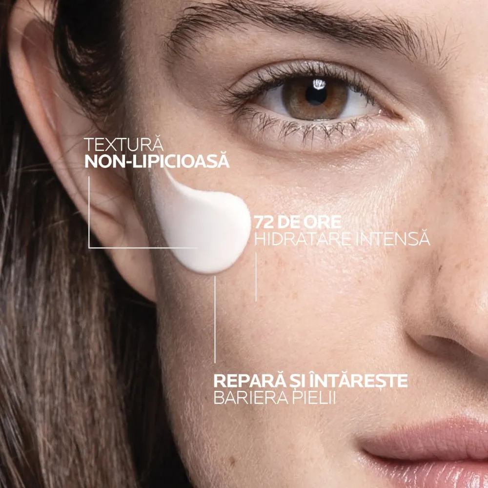 Crema Supra-Activata cu Acid Hialuronic SPF30 Hyalu B5, 50ml, La Roche Posay
