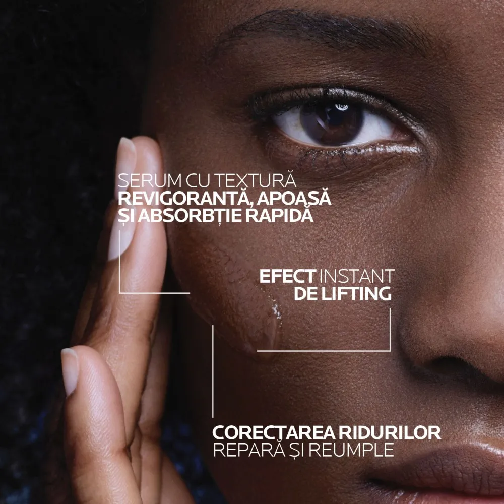 Serum Supra-activat cu Acid Hialuronic Hyalu B5, 30ml, La Roche Posay