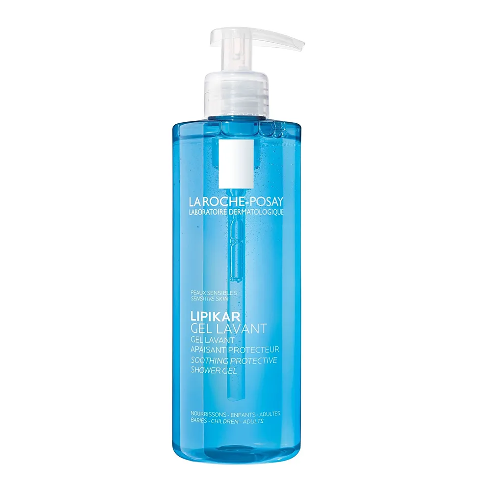 Pachet Gel de Spalare Piele Sensibila, 400ml + Refill, 400ml, La Roche Posay Lipikar