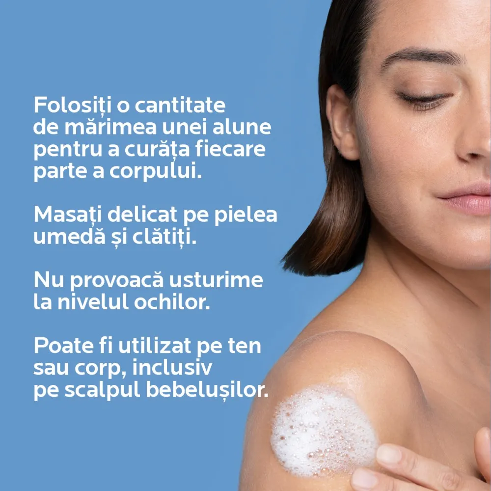 Pachet promotional Crema de spalare Lipikar Syndet AP+ 400ml, Rezerva de reumplere 400ml + Lipikar Baume Light 15ml, La Roche Posay