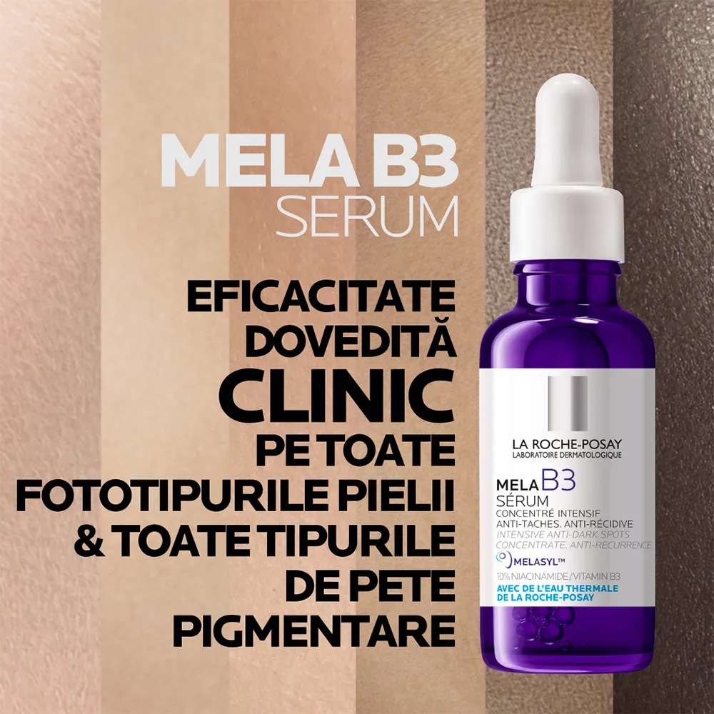 Mela B3 Ser Anti-Pete Pigmentare, 30ml, La Roche Posay