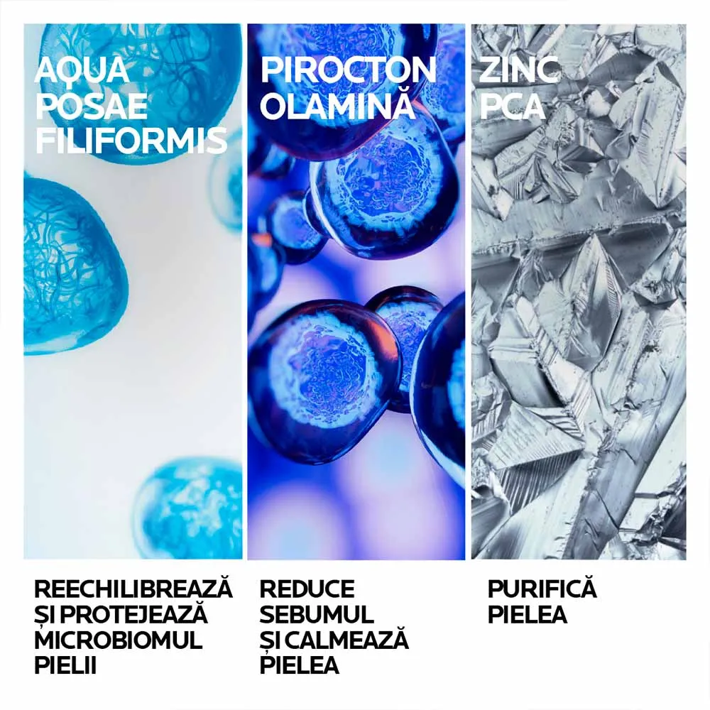 Crema anti-scuame hidratanta si calmanta pentru ten, 40ml , Kerium DS Concentrat, La Roche Posay