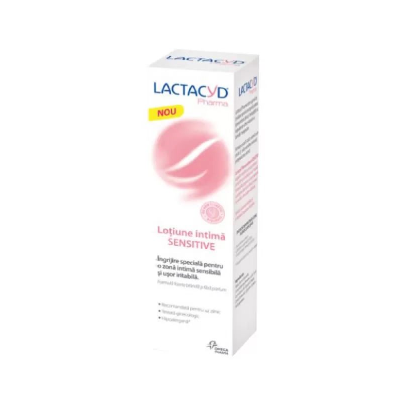 Lotiune intima Sensitive Lactacyd, 250 ml, Perrigo