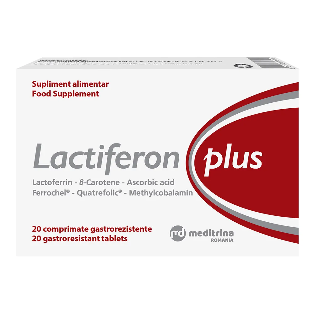 Lactiferon Plus, 20 comprimate, Solartium