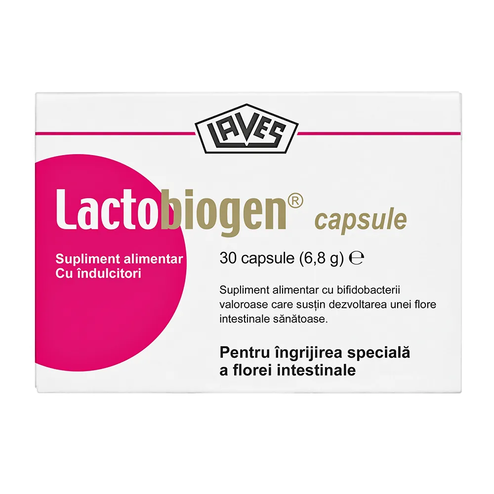 Lactobiogen, 30 capsule, Laves