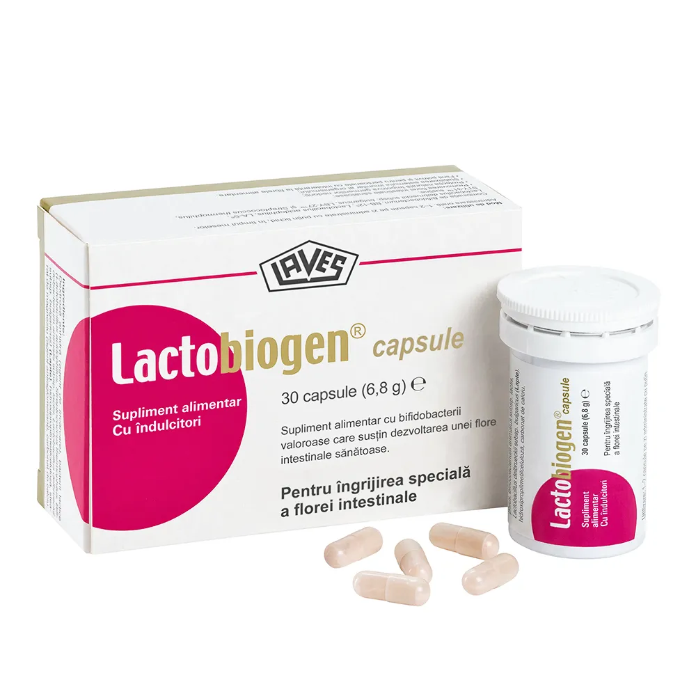 Lactobiogen, 30 capsule, Laves