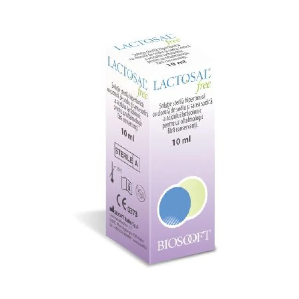 Lactosal Free solutie oftalmica, 10 ml, Biosooft