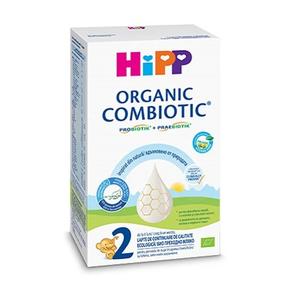 Lapte Praf Hipp 2 x 300g