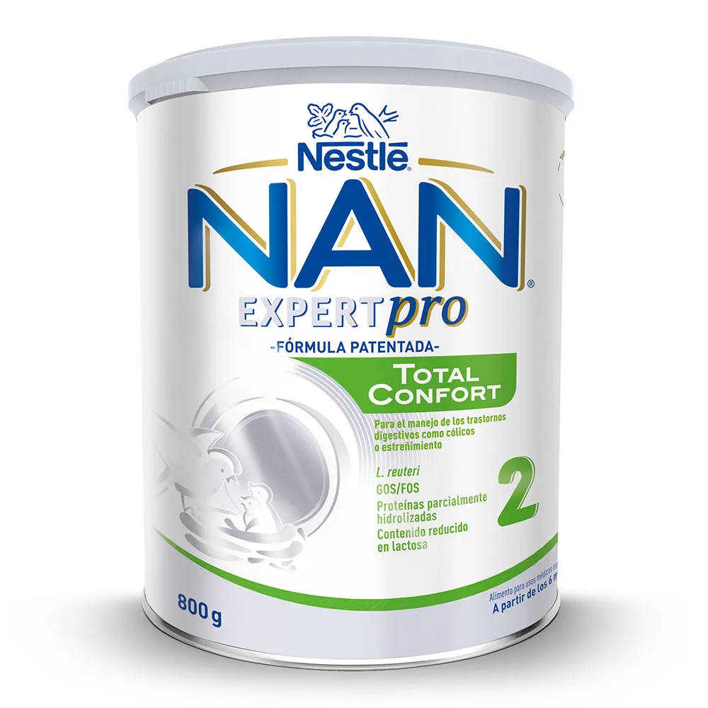 Lapte Praf Nan Expert Pro Total Confort 2, 800g, Nestle