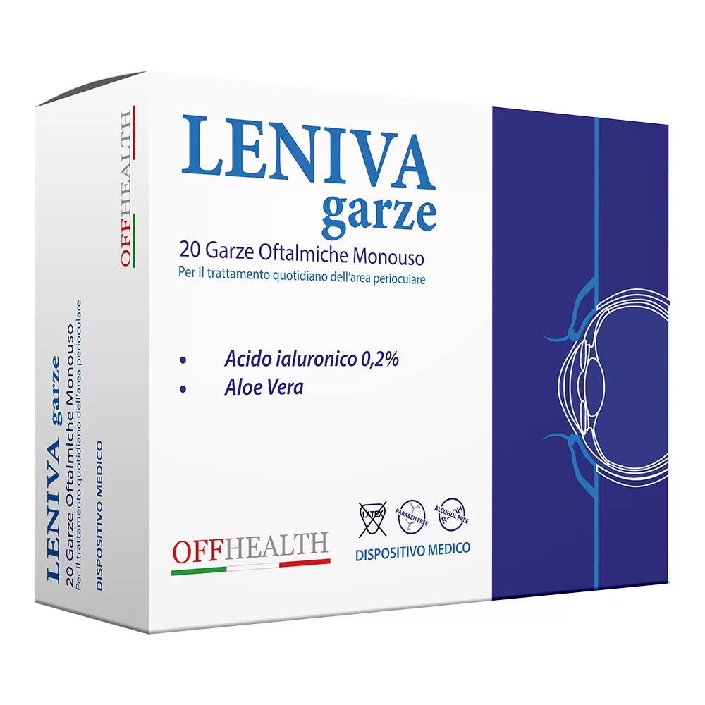 Servetele oftalmice de unica folosinta Leniva, 20 bucati, Omnisan Farmaceutici