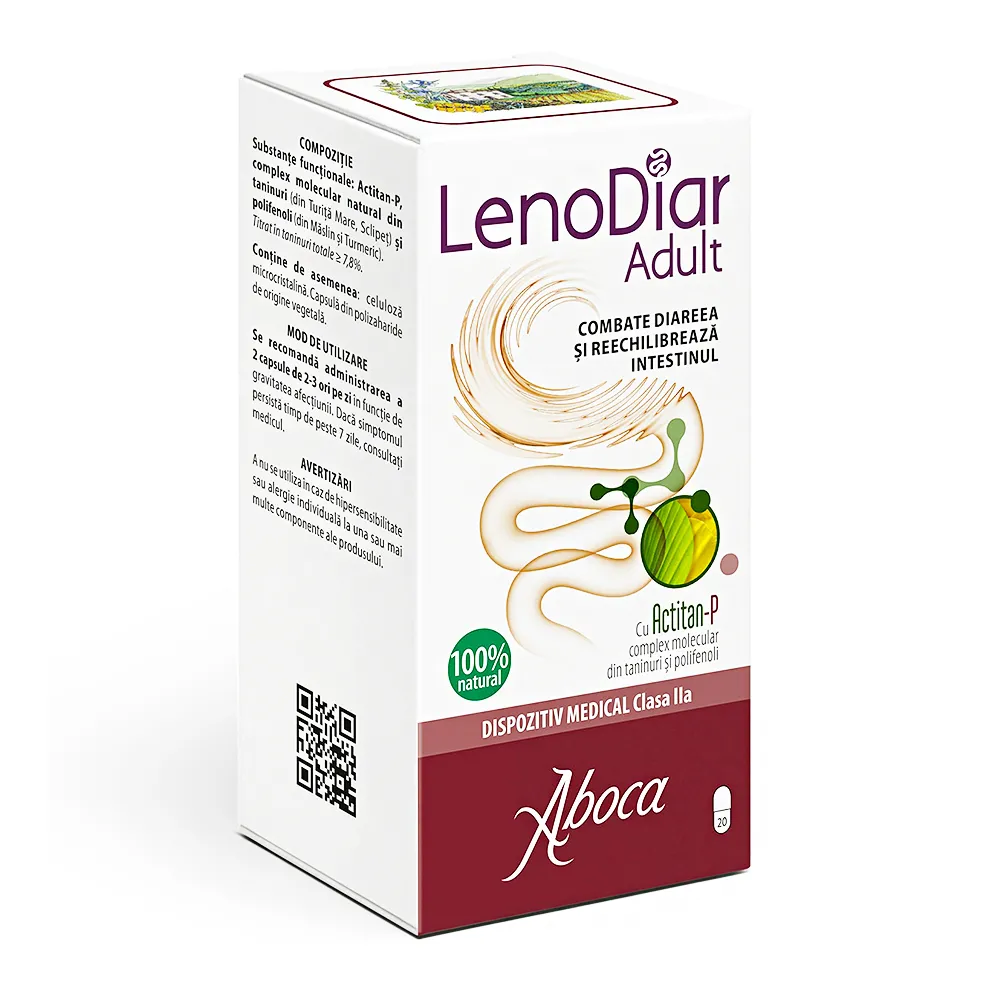 LenoDiar adulti, 20 capsule, Aboca