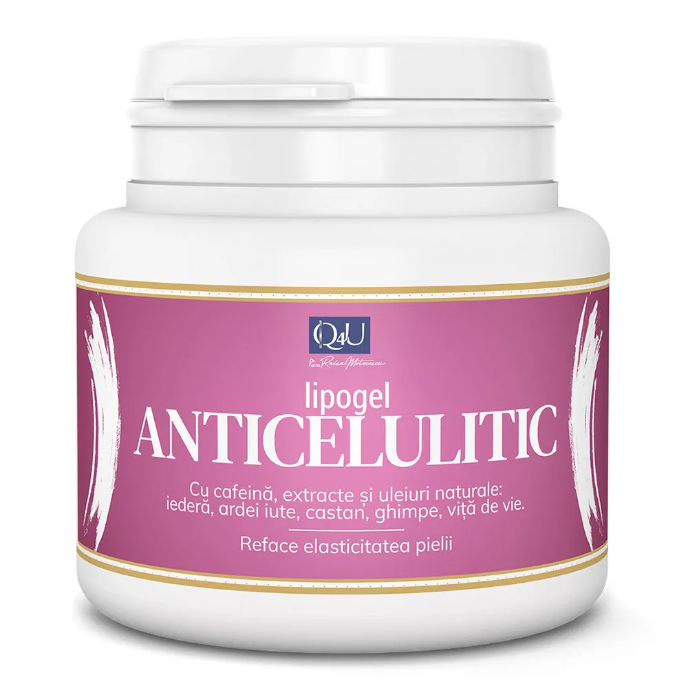 Lipogel anticelulitic Q4U, 500 ml, Tis Farmaceutic