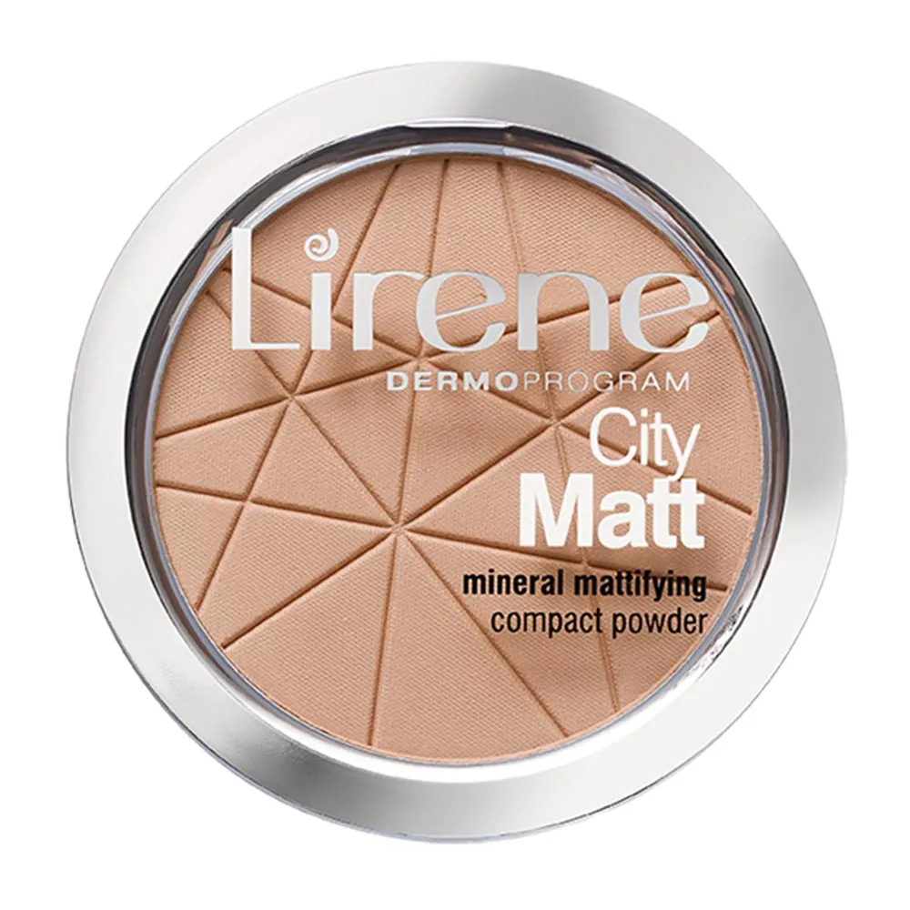 Pudra Minerala Matifianta Beige 03, City Matt, 9g, Lirene