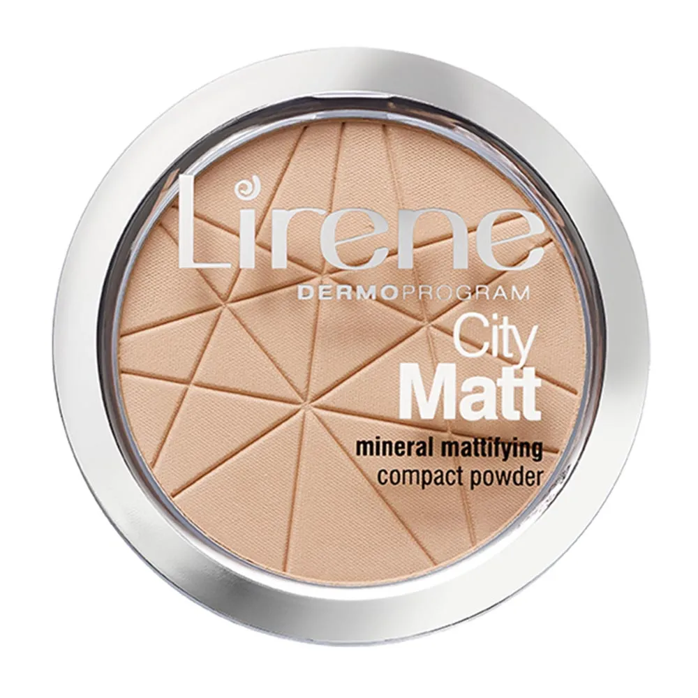 Pudra Minerala Matifianta Natural 02, City Matt, 9g, Lirene