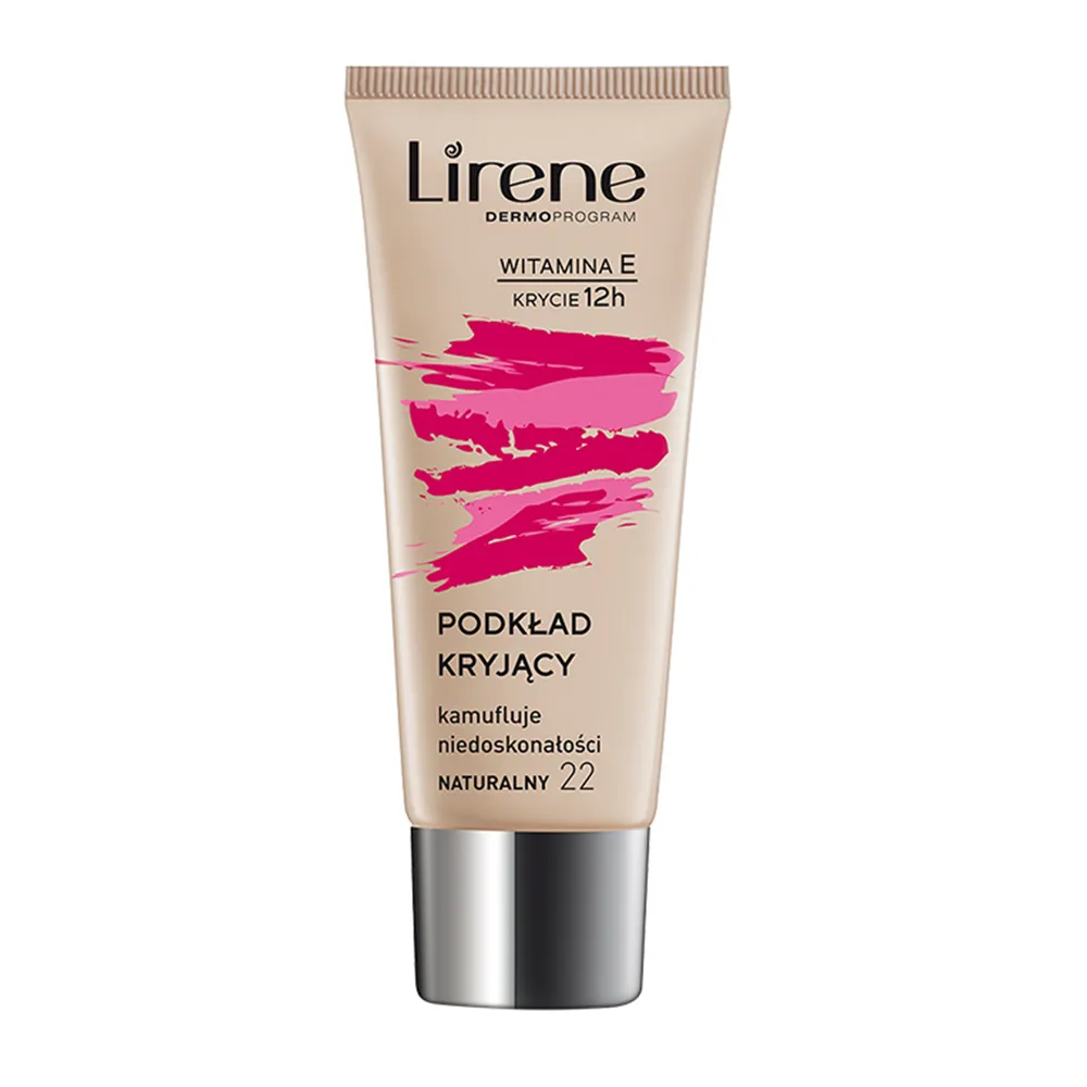 Fond de Ten Acoperire Completa Natural 22, 30ml, Lirene