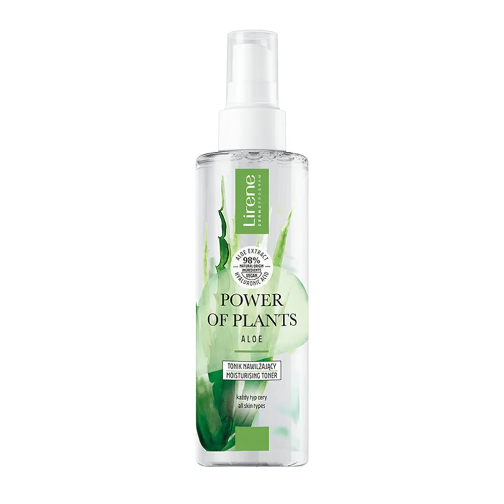 Toner Facial Hidratant, Power of Plants Aloe, 200ml, Lirene