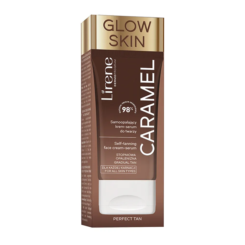 Sun Ser Facial Autobronzant Caramel Glow, 50ml, Lirene