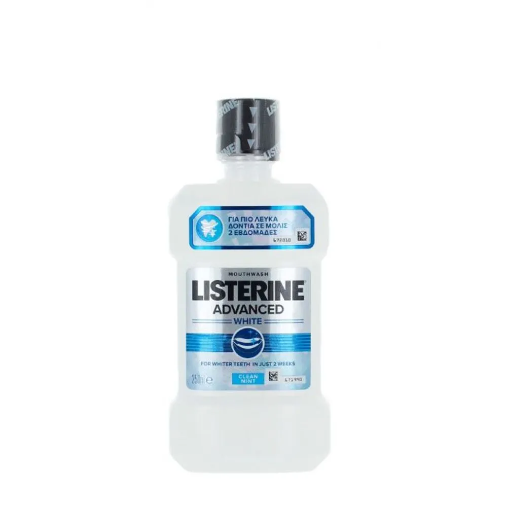 Listerine Apa de Gura Advanced White Mild Taste x 250ml