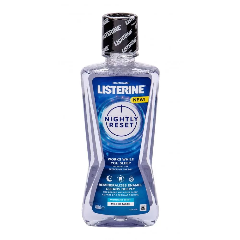 Apa de gura Nightly Reset, 400 ml, Listerine