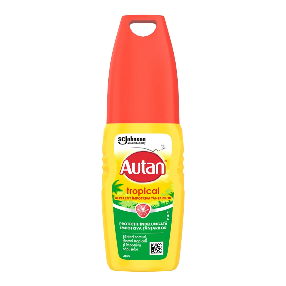 Lotiune impotriva tantarilor Tropical, 100 ml, Autan