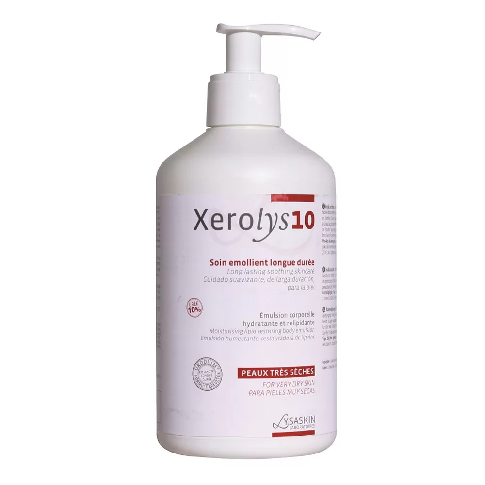 Emulsie pentru piele uscata Xerolys 10, 500ml, Lab Lysaskin