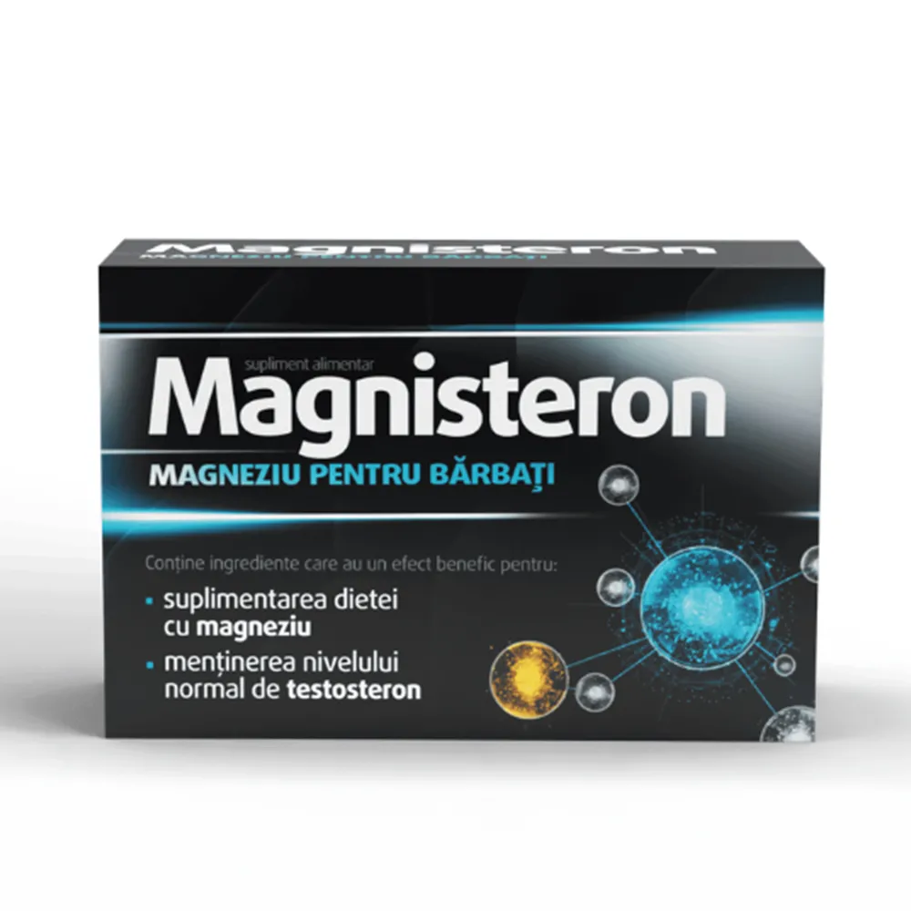 Magnisteron - magneziu pentru barbati, 30 comprimate, Aflofarm
